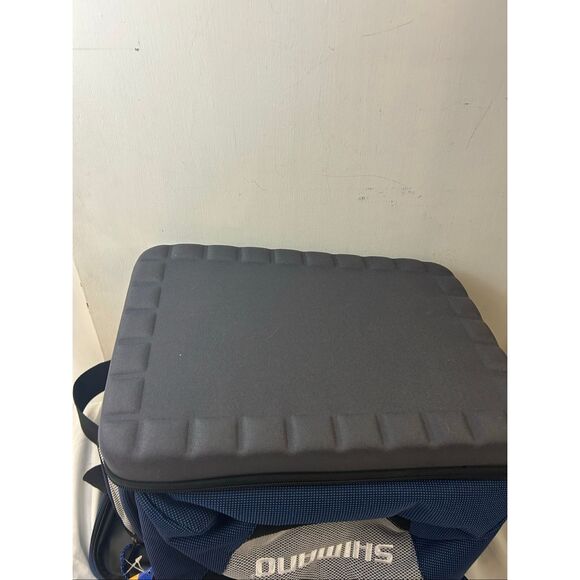 Shimano Borona expandable large tackle box blue model Abex 250 lg - Picture 13 of 13